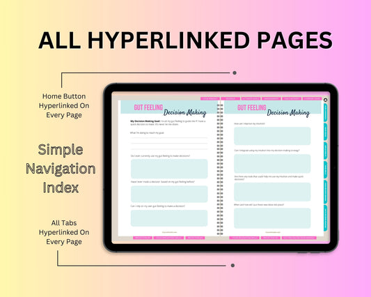 Think Like CEO Digital Workbook | Hyperlinked PDF | Suitable with Goodness & Notability