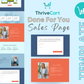 Waitlist in Blue Sales Page Template in ThriveCart
