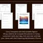 Editable Manifestation Planner Template in Canva | Commercial Use