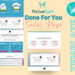 Ocean Membership Sales Page Template in Thrivecart