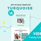 Turquoise ThriveCart Opt-In Page Template