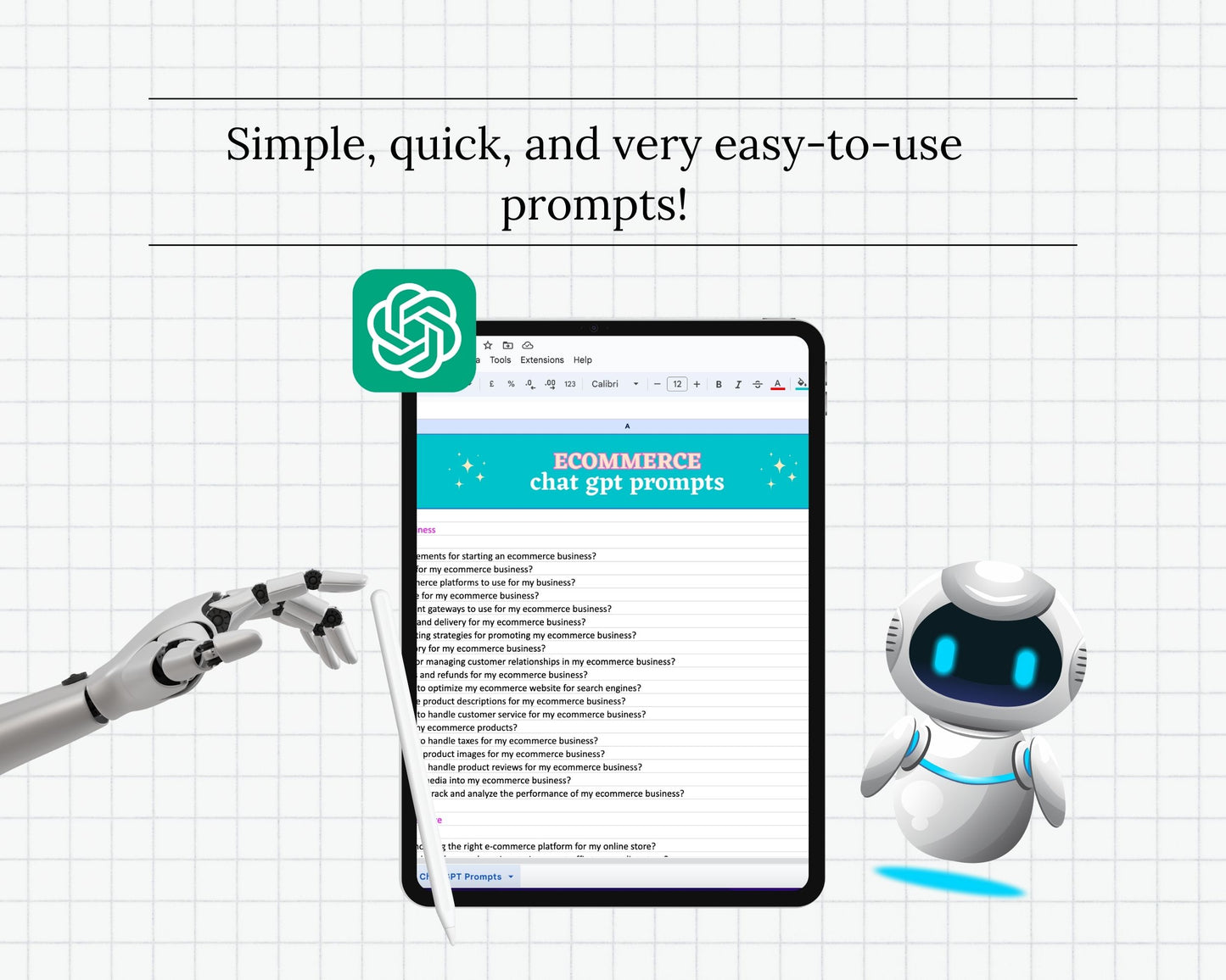 500+ Chat GPT Prompts for Ecommerce