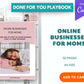 Online Businesses For Moms Playbook