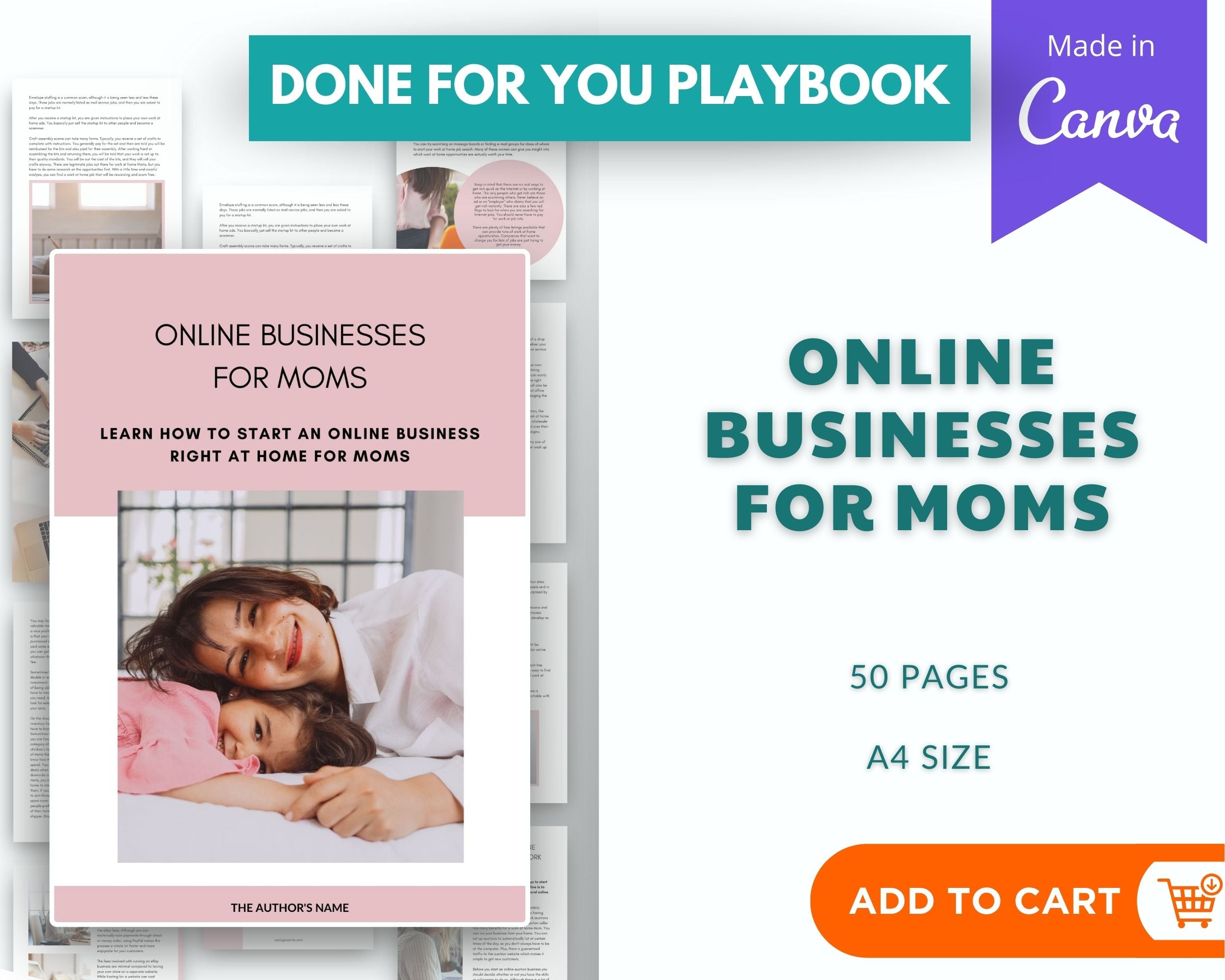 Online Businesses For Moms Playbook