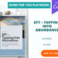 Done for You EFT Playbook | Tapping Into Abundance | Emotional Freedom Techniques