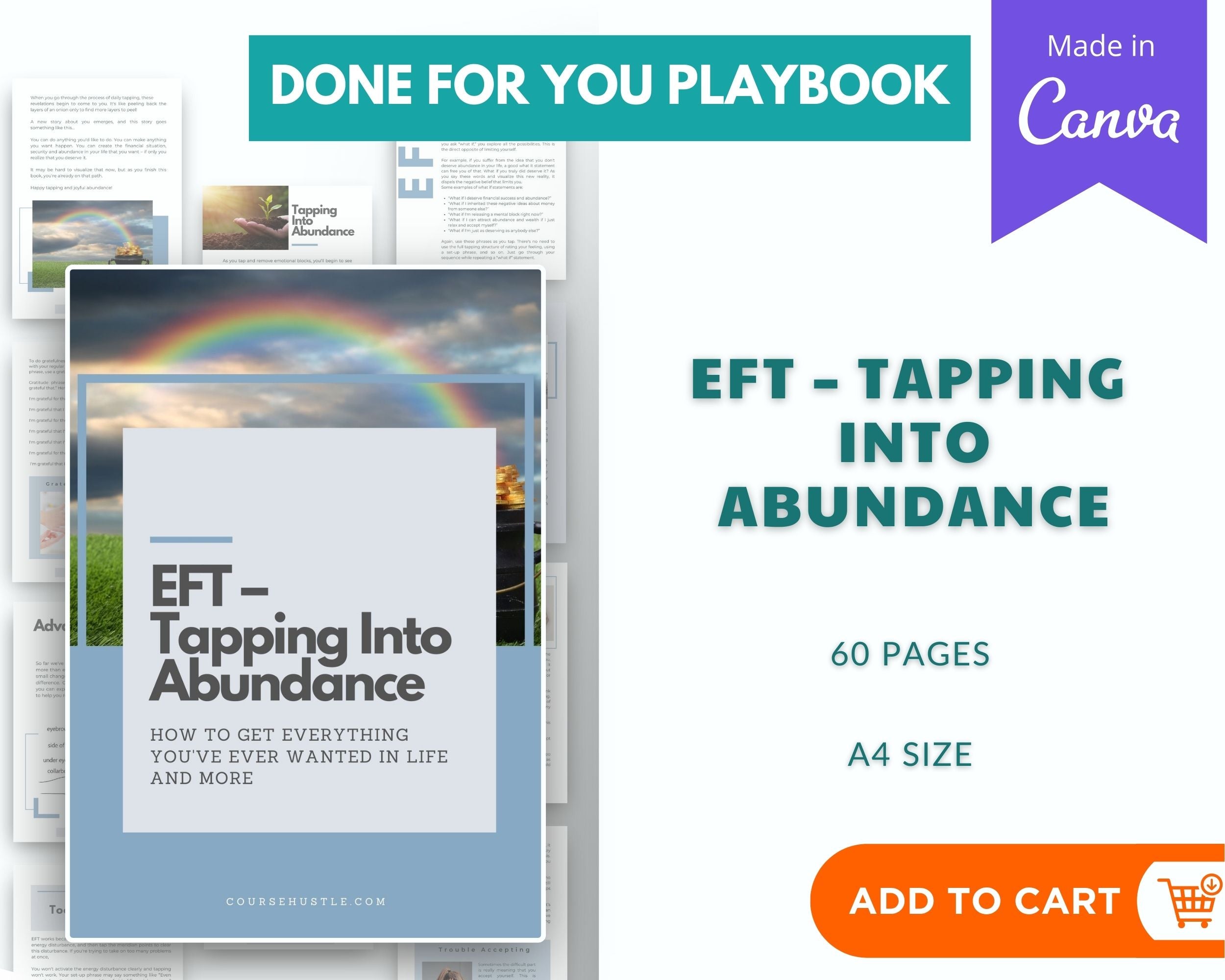 Done for You EFT Playbook | Tapping Into Abundance | Emotional Freedom Techniques