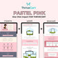 Pastel Pink ThriveCart 4-Page Sales Funnel Template