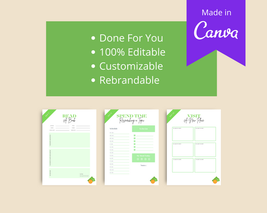 30 Day No Spend Challenge | Savings Planner
