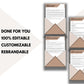 Editable 6 Day Happiness Through Self Care Emails | Rebrandable Newsletter Template
