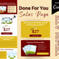 Halloween Sales Page Template