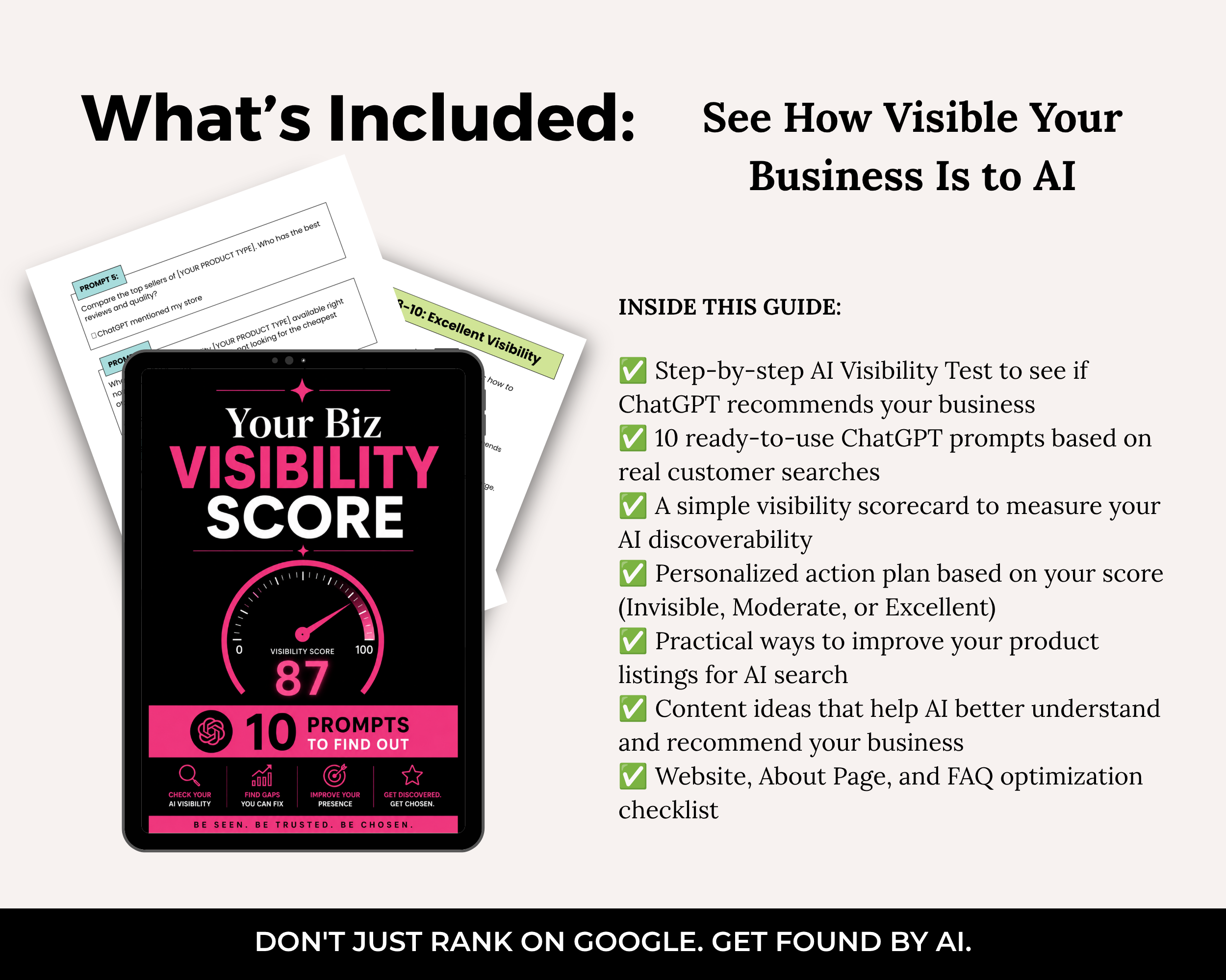 AI Visibility Score Guide