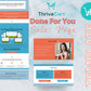 Ocean Coaching Sales Page Template in Thrivecart