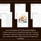 Editable Exam Preparation Planner in Canva | Commercial Use