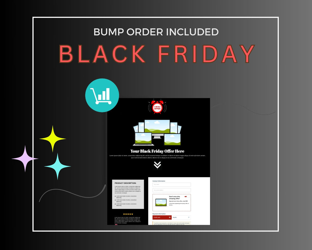 Black Friday ThriveCart Checkout Template Black Friday ThriveCart Checkout Template