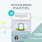 Pastel ThriveCart Opt-In Page Template