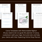 Editable Online Shop Planner Templates in Canva | Commercial Use