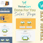 Vintage Sales Page Template in ThriveCart