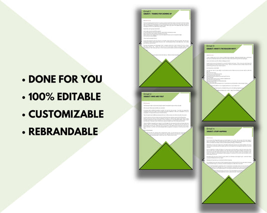 Editable Best Version Of You Emails | Email eCourse Template