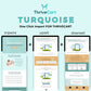 Turquoise ThriveCart 4-Page Sales Funnel Template