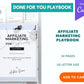 Done for You Affiliate Marketing Canva Playbook
