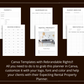 Editable Rental Property Planner in Canva | Commercial Use