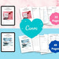 BUNDLE of 7 Professional Planners in Canva | Customizable | Editable Canva Templates | Commercial Use | Professional Planners