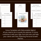 Editable Personal Growth Planner Templates in Canva | Commercial Use