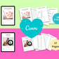 BUNDLE of 7 Social Media Planners in Canva | Customizable | Editable Canva Templates | Commercial Use | Social Media Templates