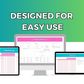 Small Business Bookkeeping Planner Google Spreadsheet | Simple Small Business Bookkeeping Planner Google Sheets