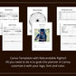 Editable Witchy Planner in Canva | Commercial Use