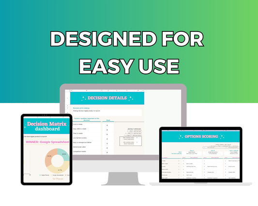 Decision Matrix Google Spreadsheet | Simple Decision Matrix Google Sheets