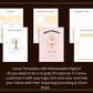 Editable Vision Book Template in Canva | Commercial Use