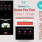 Animated Black Friday Sales Page Template in ThriveCart