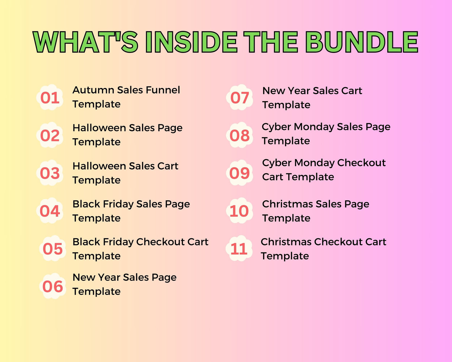 ThriveCart Festive Bundle Templates