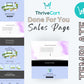 Digital Product Sales Page Template in ThriveCart