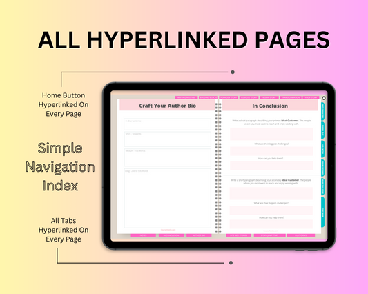 Tell Your Story Digital Workbook | Hyperlinked PDF | Suitable with Goodness & Notability