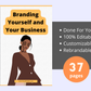 Editable Branding Yourself and Your Business | Done-for-You Ebook in Canva