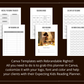 Editable Kids Reading Planner in Canva | Canva Template Pack | Commercial Use