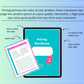 Pricing Digital Workbook | Hyperlinked PDF | Suitable with Goodnotes & Notability