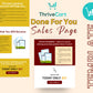 Animated Halloween Sales Page Template in ThriveCart