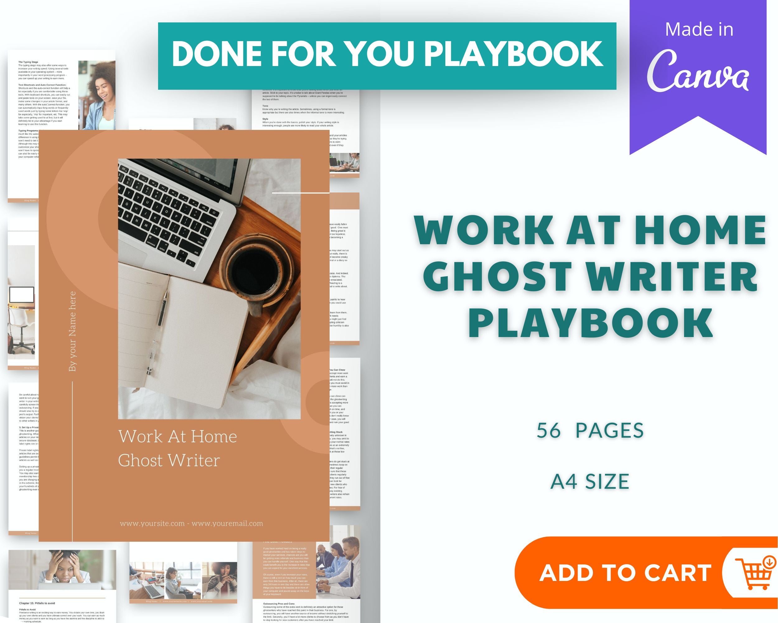 Work At Home Ghost Writer Playbook