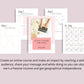 20 Day Course Creation Challenge | Course Launch Planner | Editable Canva Template A4 Size