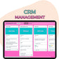 CRM Trello Board, Customer Relationship Management Database, Customer Record