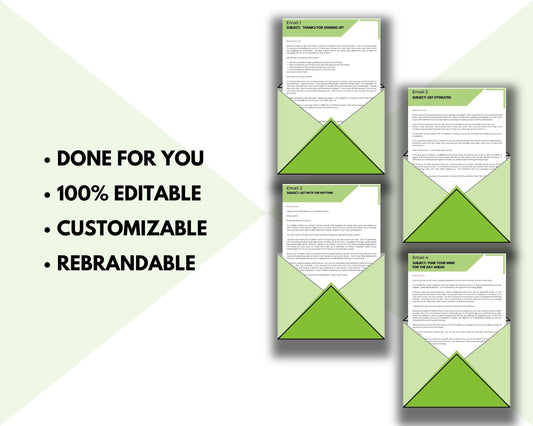 Morning Rituals 7 Emails | Email eCourse Template