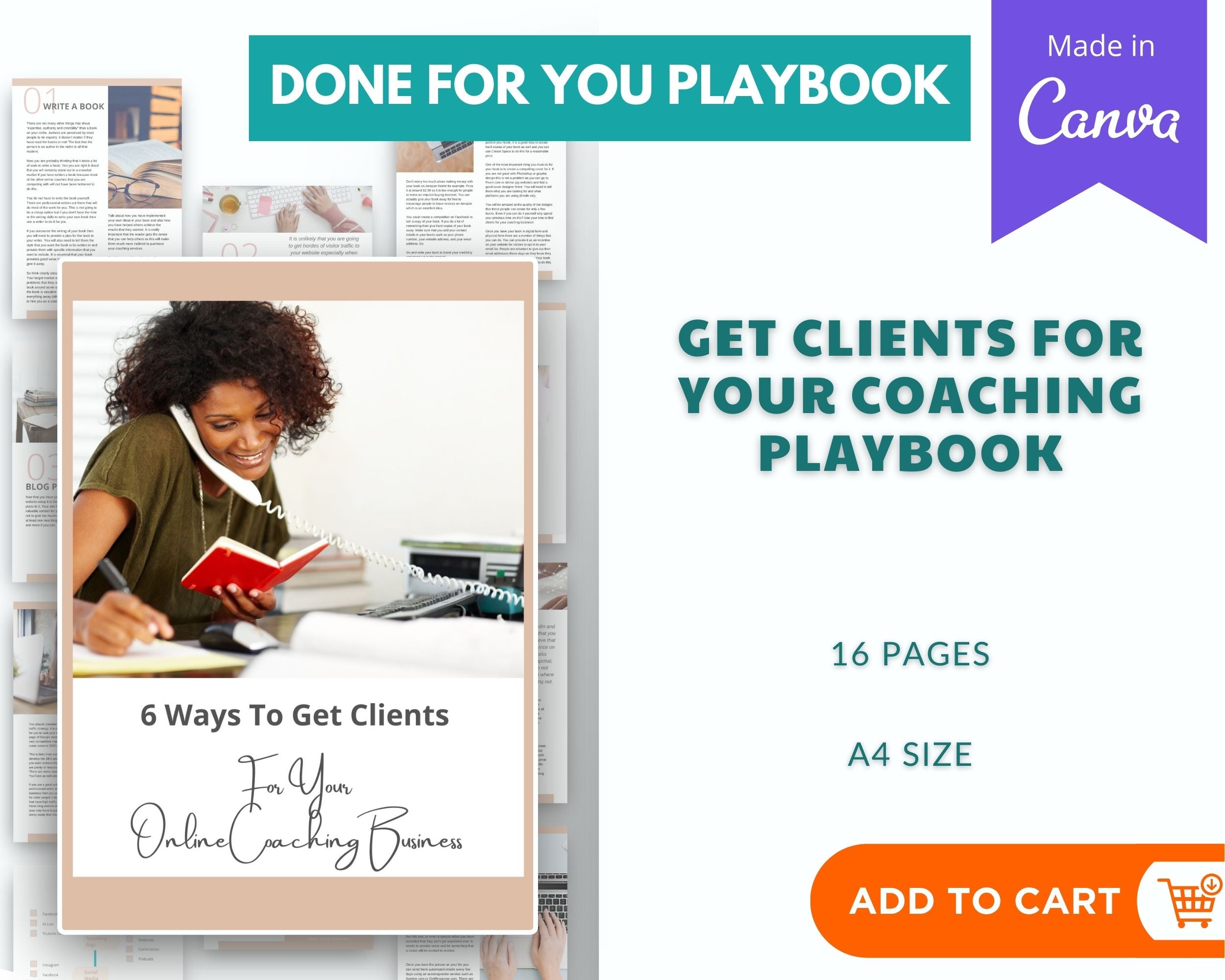 Done for You Get Coaching Clients Playbook