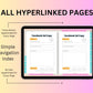 Facebook Ad Digital Workbook | Hyperlinked PDF | Suitable with Goodness & Notability