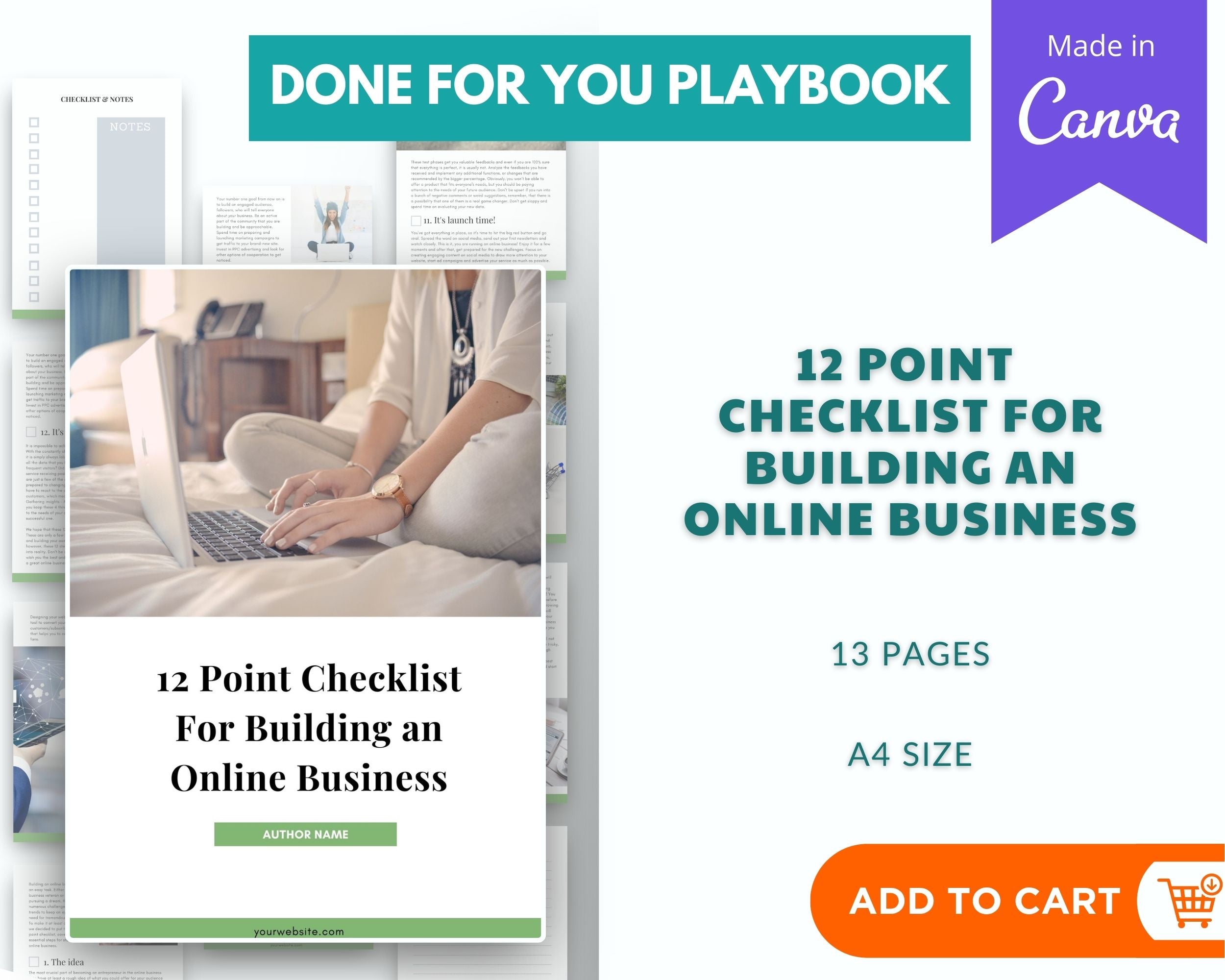 Done-for-You Mini 12 Point Checklist For Building Online Business