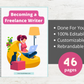 Editable How To Be A Freelance Writer | Done-for-You Ebook in Canva