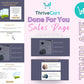 Digital Product Sales Page Template in ThriveCart