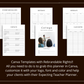 Editable Teacher Planner Templates in Canva | Commercial Use